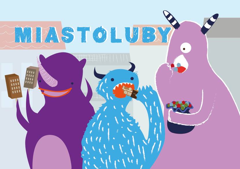 Grafika promująca projekt Miastoluby